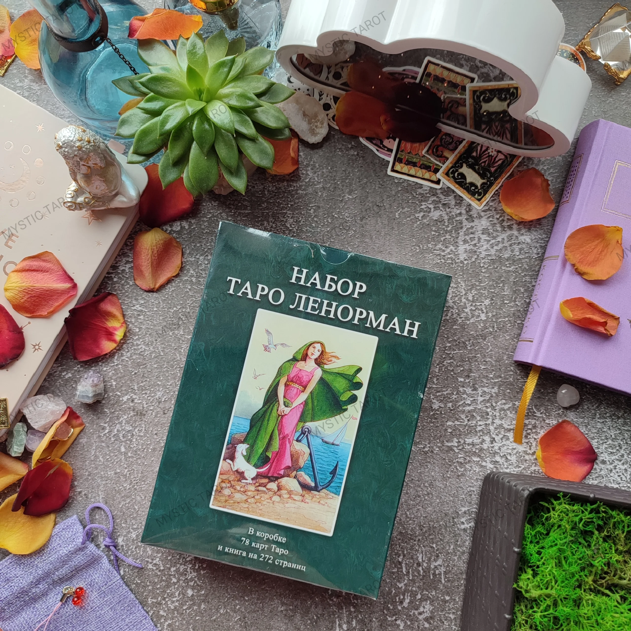 Подарунковий набір Таро Ленорман (книга + карти)