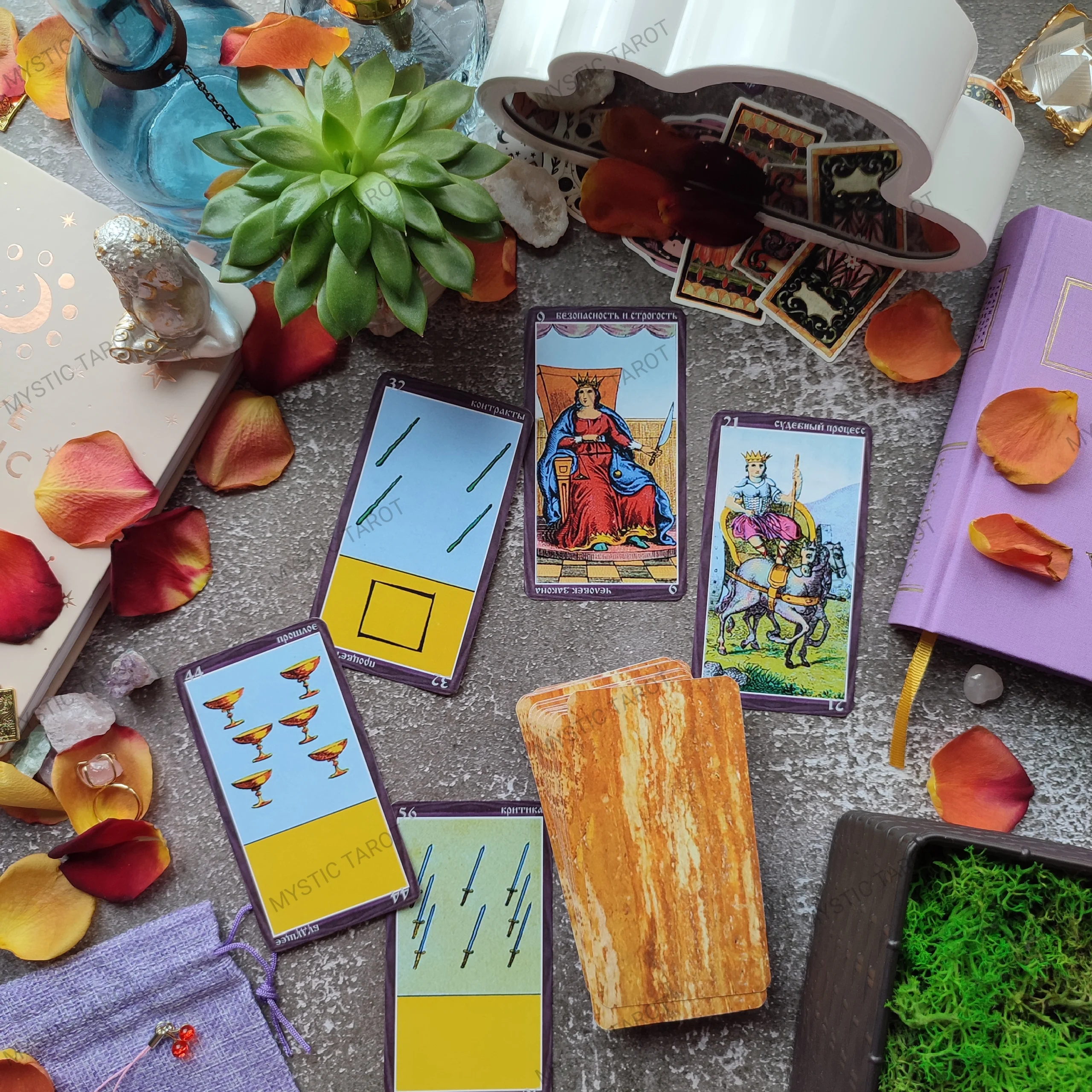 Таро Гранд Еттейла (Єгипетські цигани) | Grand Etteilla Tarot - Зображення 3