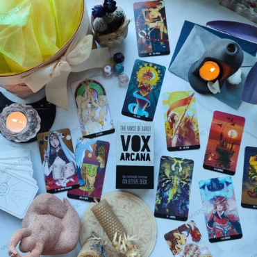 Голос Таро (VOX Arcana) купити, 82 карти, спільна колода, 82 художники