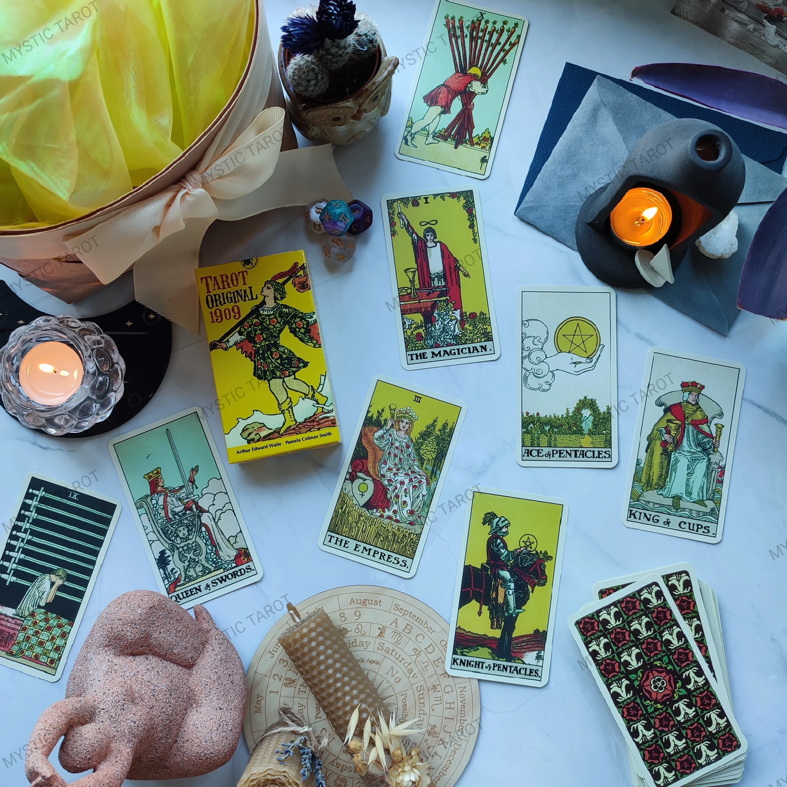 Таро Оригінал 1909 (Tarot Original 1909) купити, Уейт-Сміт, Орден Золотої Зорі, 78 карт