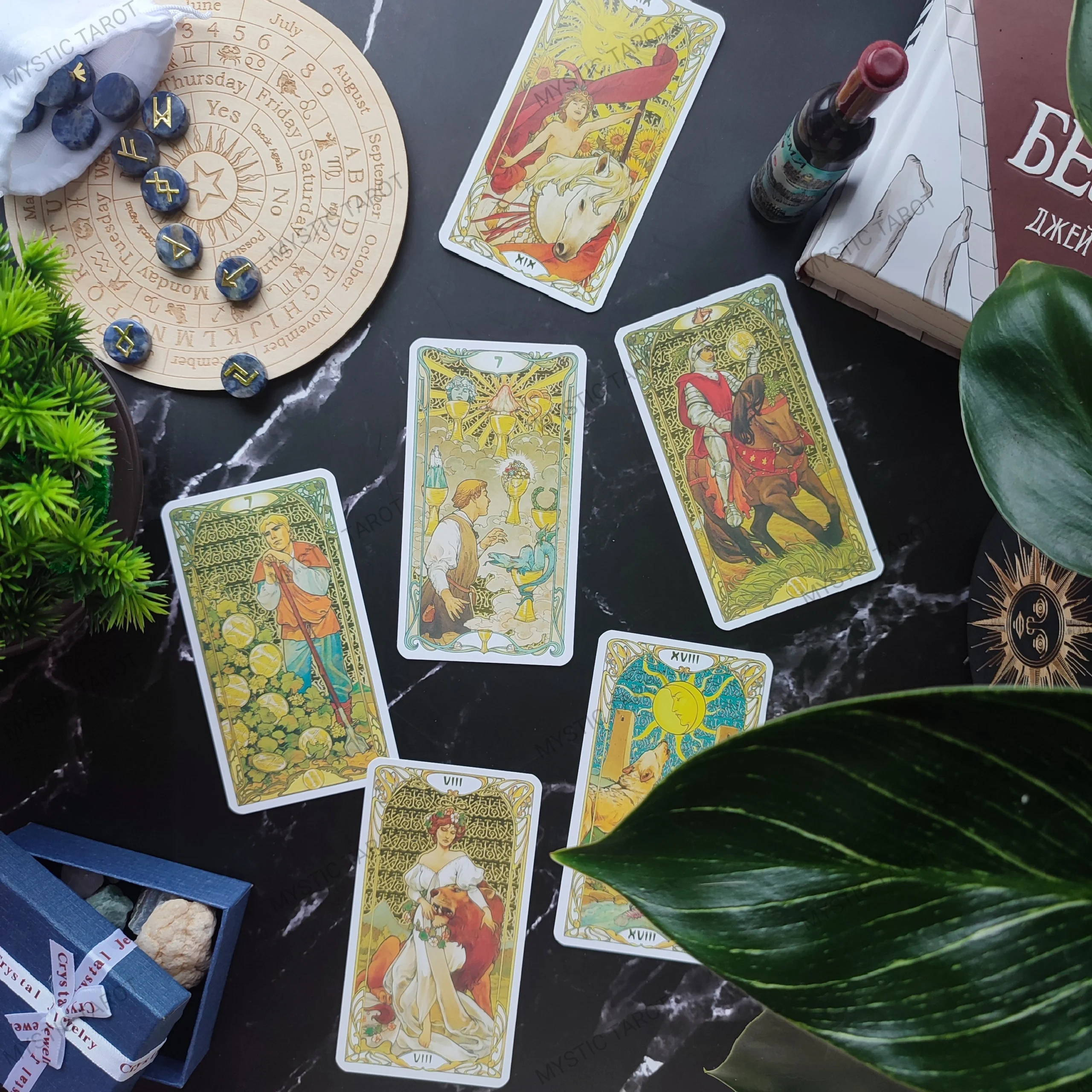Таро Арт Нуво | Golden Art Nouveau Tarot - Зображення 5