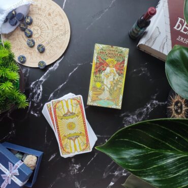 Таро Арт Нуво колода Golden Art Nouveau Tarot | Вишукана колода таро модерн