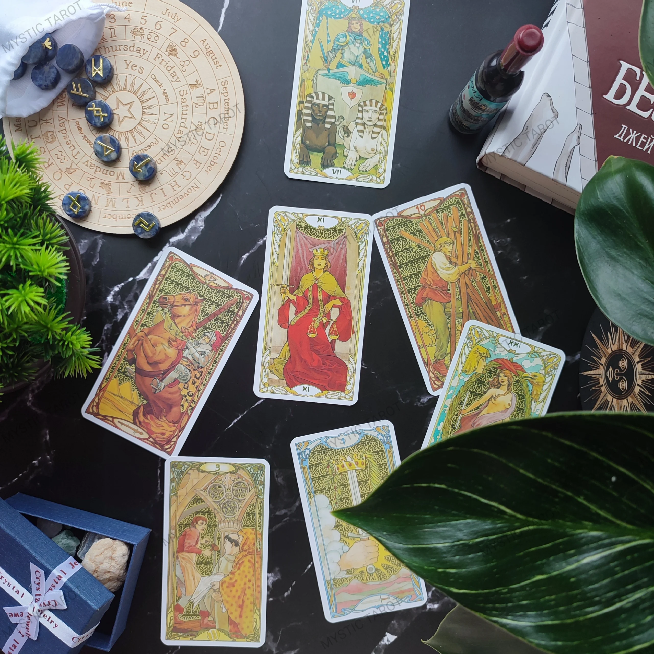 Таро Арт Нуво | Golden Art Nouveau Tarot - Зображення 3