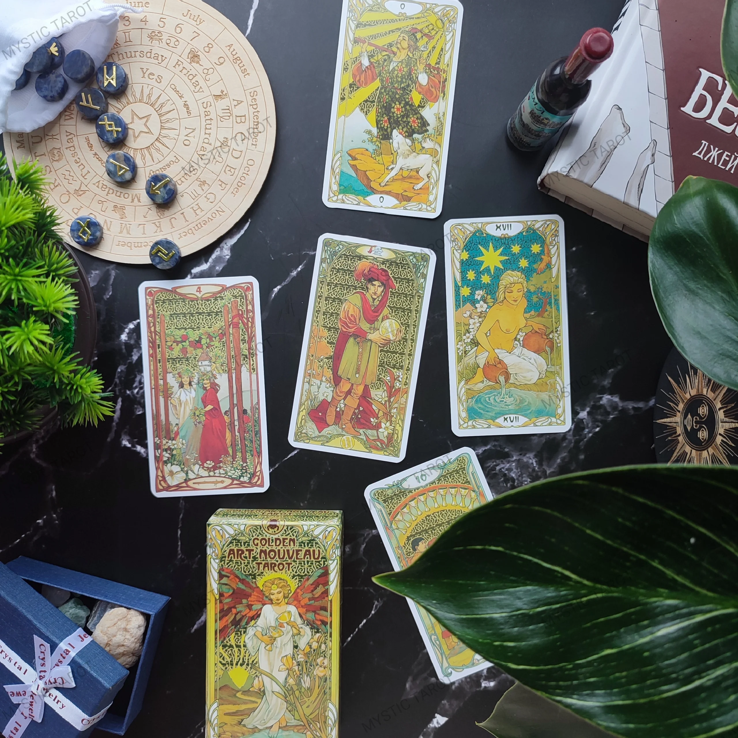 Таро Арт Нуво | Golden Art Nouveau Tarot - Зображення 2